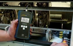 Dry ice data logger