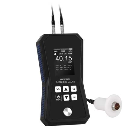 Ultrasonic testing device / ultrasonic measuring device